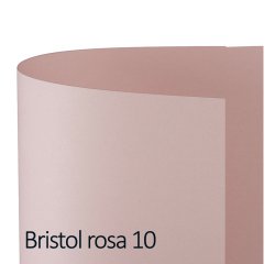 Cartoncino Bristol Color - 50 x 70 cm - 200 gr - rosa 10 - Favini - conf. 25 pezzi