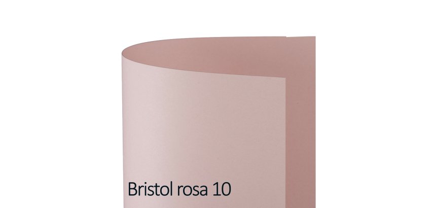 Cartoncino Bristol Color - 50 x 70 cm - 200 gr - rosa 10 - Favini - conf. 25 pezzi