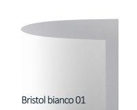 Cartoncino Bristol Color - 70 x 100 cm - 200 gr - bianco 01 - Favini - conf. 10 pezzi