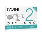 Album Favini 2 - 24 x 33 cm - 110 gr - 20 fogli - liscio - Favini