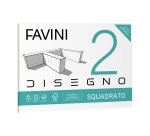 Album Favini 2 - 24 x 33 cm - 110 gr - 20 fogli - liscio squadrato - Favini