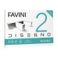 Album Favini 2 - 24x33cm - 110gr - 20 fogli - ruvido - Favini