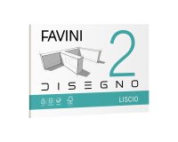 Album Favini 2 - 33x48cm - 110gr - 10 fogli - liscio - Favini