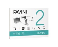 Album Favini 2 - 33x48cm - 110gr - 10 fogli - ruvido - Favini