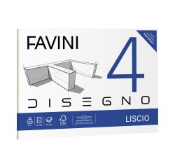 Album Favini 4 - 24x33cm - 220gr - 20 fogli - liscio - Favini