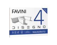 Album favini 4 - 24x33cm - 220gr - 20 fogli - liscio squadrato - Favini