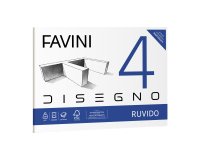 Album Favini 4 - 24x33cm - 220gr - 20 fogli - ruvido - Favini
