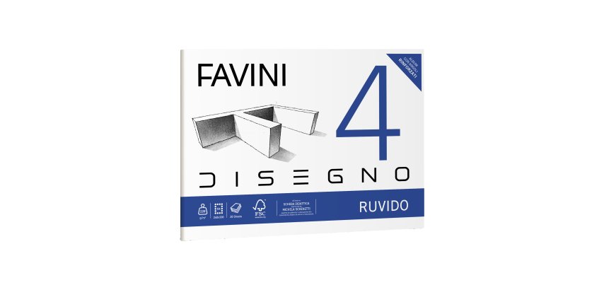 Favini A168504 art paper Art paper pad 20 sheets