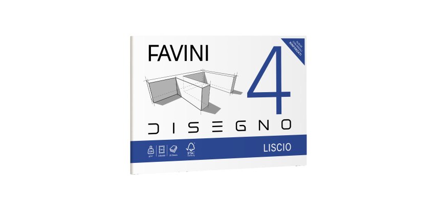Favini A166503 art paper Art paper pad 20 sheets