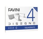 Album Favini 4 - 33 x 48 cm - 220 gr - 20 fogli - liscio squadrato - Favini
