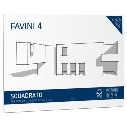 Album Favini 4 - 33x48cm - 220gr - 20 fogli - liscio squadrato - Favini