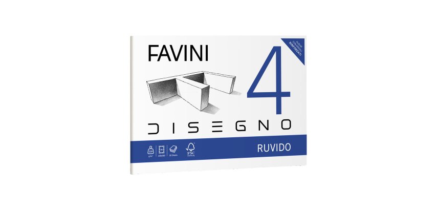 Favini A168503 art paper Art paper pad 20 sheets