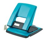 Perforatore - passo 8 cm - max 30 fogli - 2 fori - turchese - Kartia