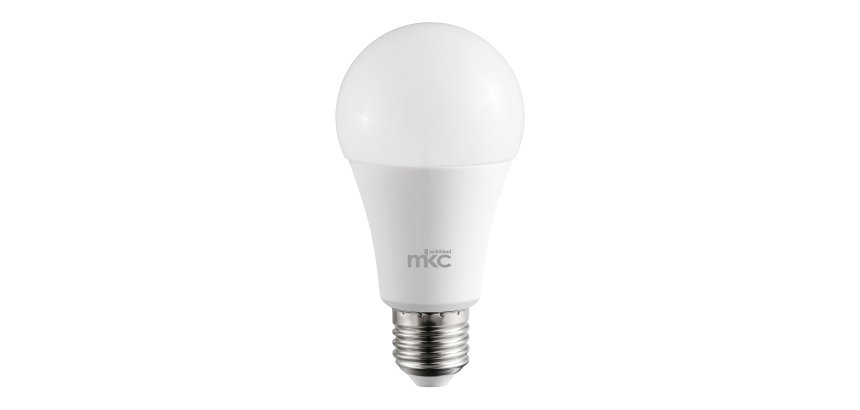 Lampada - Led - goccia - A60 - 15W - E27 - 3000K - luce bianca calda - MKC