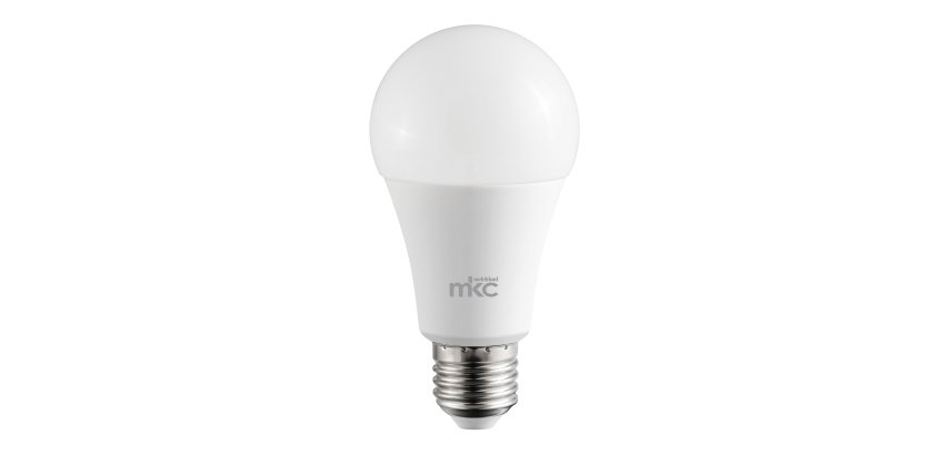 Lampada - Led - goccia - A60 - 15W - E27 - 4000K - luce bianca naturale - MKC