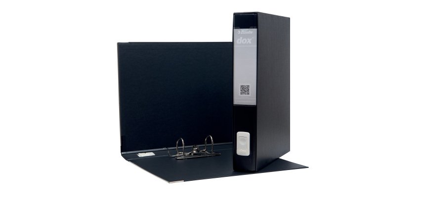 Esselte DOX5 ring binder A4 Black