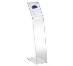 Leggio da terra - acrilico - A4 - altezza 108 cm - Tecnostyl