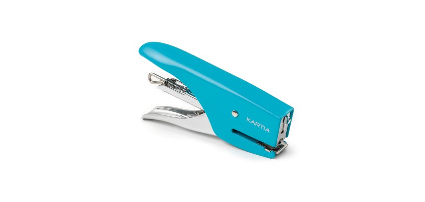 Blister Mini cucitrice M013 + punti passo 10 - turchese - Kartia