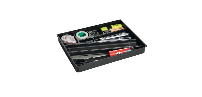 Durable 1712004058 desk tray/organizer Polystyrene Charcoal