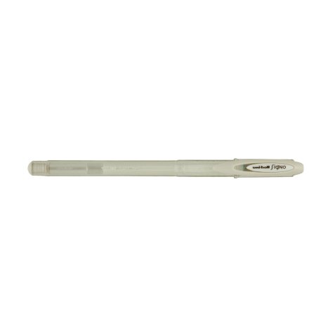 Penna aPenna a sfera gel con cappuccio Uni Ball Signo M120 - punta 0,7mm - bianco - Uni Mitsubishi