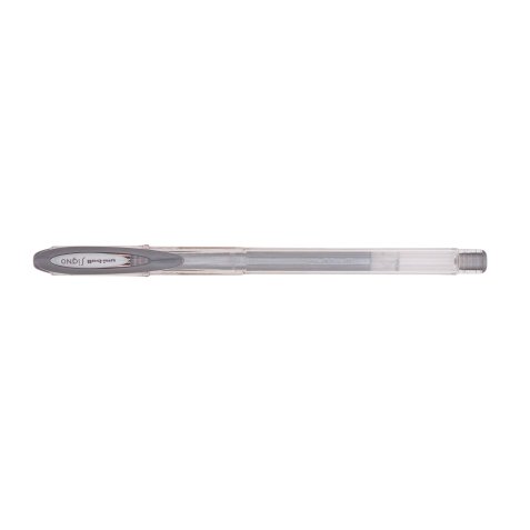 Penna a sfera gel con cappuccio Uni Ball Signo M120  - punta 0,8mm  - argento - Uni Mitsubishi