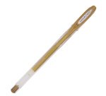 Penna a sfera gel con cappuccio Uni Ball Signo M120  - punta 0,8mm  - oro - Uni Mitsubishi
