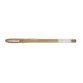 Penna a sfera gel con cappuccio Uni Ball Signo M120  - punta 0,8mm  - oro - Uni Mitsubishi