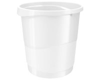Cestino gettacarte Europost VIVIDA - 25,8 x 28,5 cm - altezza 32,2 cm - 14 L - bianco - Esselte
