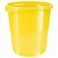 Cestino gettacarte Europost VIVIDA - 25,8 x 28,5 cm - altezza 32,2 cm - 14 L - giallo - Esselte