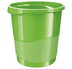 Cestino gettacarte Europost VIVIDA - 25,8 x 28,5 cm - altezza 32,2 cm - 14 L - verde - Esselte