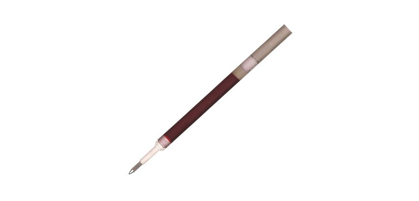 Refill Energel LR7 - punta 0,7 mm - rosso - Pentel - conf. 12 pezzi