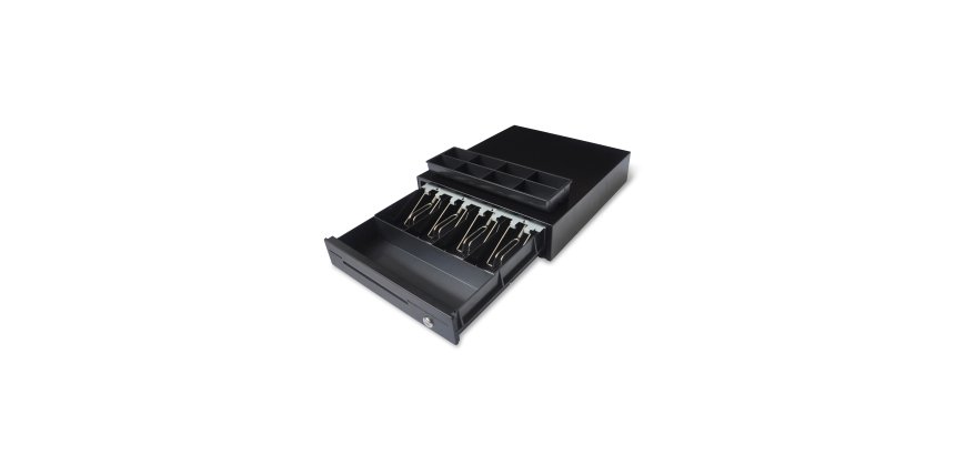 Cassetto portadenaro KE350 - 35 x 40,5 x 9 cm - nero - Iternet