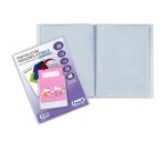 Portalistini personalizzabile Premium - liscio - 22x30 cm - 20 buste - trasparente - Favorit
