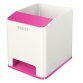 Portapenne con amplificatore WOW - 9x10x10 cm - fucsia - Leitz