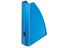 Portariviste WOW - 27,2 x 7,3 x 31,8 cm - blu - Leitz