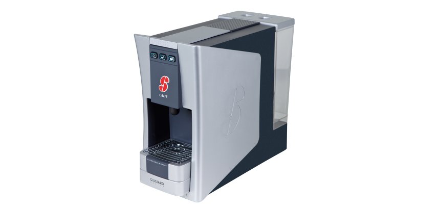 Macchina da caffè S12 - 29,5x13,5x26,5 cm - 1100 W - argento - Essse Caffè