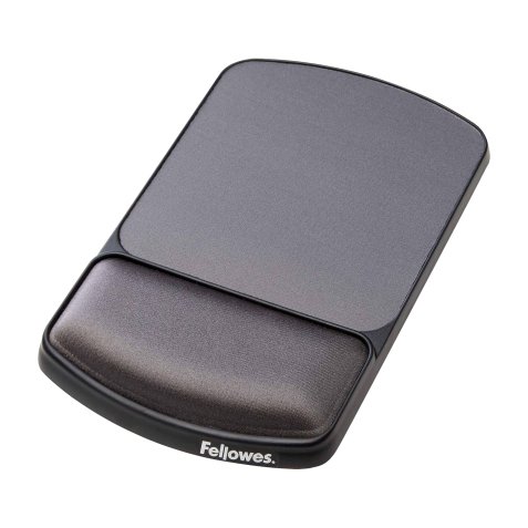 Mousepad con poggiapolsi in gel - regolabile - Fellowes