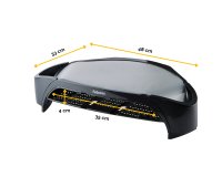 Supporto monitor plus - vaschetta e scomparti - Fellowes
