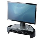 Supporto monitor plus - vaschetta e scomparti - Fellowes