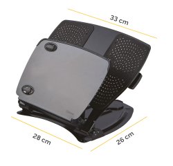 Supporto notebook Professional Series - hub USB - leggio - Fellowes