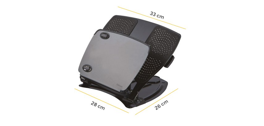 Supporto notebook Professional Series - hub USB - leggio - Fellowes