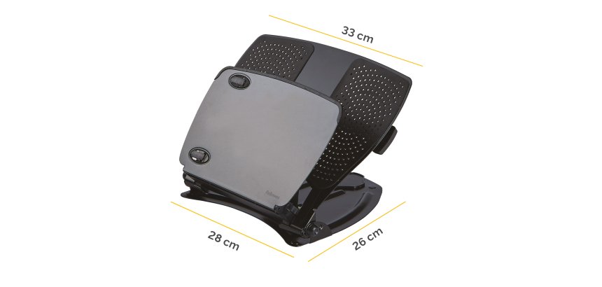 Supporto notebook Professional Series - hub USB - leggio - Fellowes