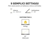 Supporto notebook Professional Series - hub USB - leggio - Fellowes