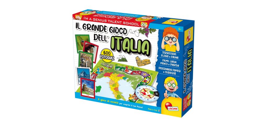 I'm a Genius Il Grande Gioco d'Italia - Lisciani