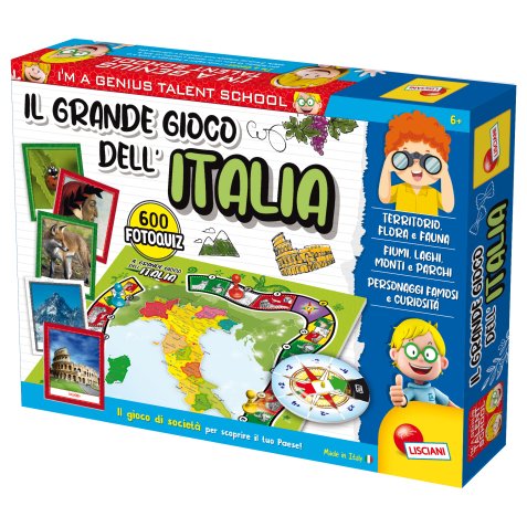 I'm a Genius Il Grande Gioco d'Italia - Lisciani