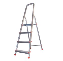 Scala domestica Stella Basic - 4 gradini - alluminio - Marchetti