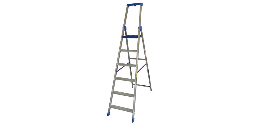 Scala professionale Climb Evolution - 6 gradini - alluminio - Marchetti