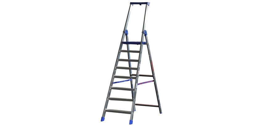 Scala professionale Climb Evolution - 8 gradini - alluminio - Marchetti