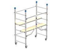 Trabattello Dinamico - 168 x 75 x 180 cm - alluminio - Marchetti