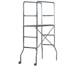 Trabattello Trio - 130 x 60 cm - H 188 cm - acciaio zincato - Marchetti